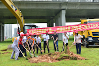 石角咀水閘重建工程之對(duì)澳供水管遷改專項(xiàng)工程正式開工